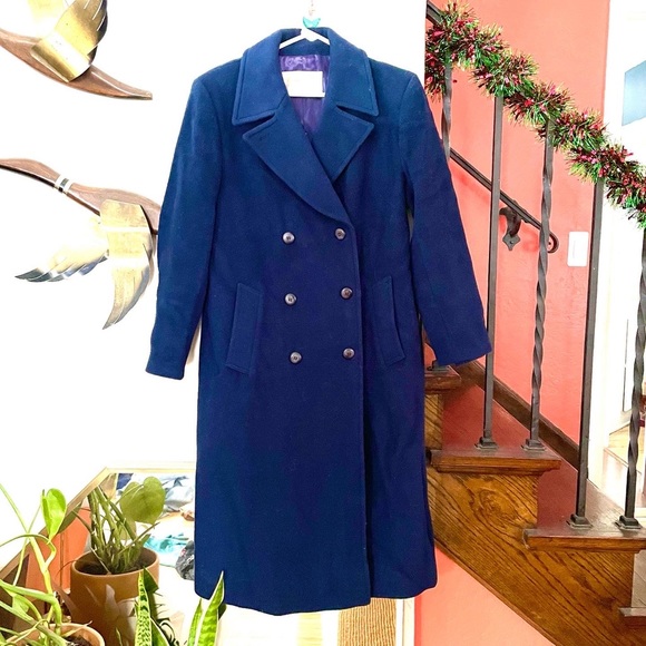 Pendleton Jackets \u0026 Coats | Vintage Navy Pendleton Wool Coat Size 8 | Color: Blue | Size: 8 | Twobirdsmn's Closet